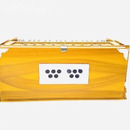 Flute 7 Stopper Harmonium, 39 Keys,For Student FAMUSHARM02 3.25 Octave Hand Pumped Harmonium-image-11