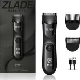 Zlade Pro Full-Body Manscaping Trimmer with Ceramic Blades Fully Waterproof Body Groomer 90 minRuntime 6 Length Settings-15