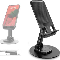 WILDBRAIN Phone Stand 360? Rotation Height & Angle Adjustable for Phone & Tablet Mobile Holder-image-31