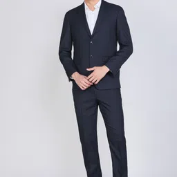 peter england Men Tuxedo Style Solid Suit-picture-47