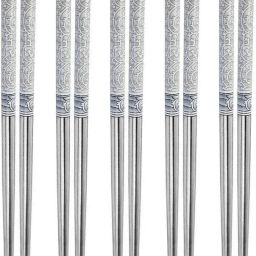 Eating Stainless Steel Korean Chopstick-image-19