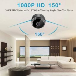 IBS ACTION CAMERA Security Mini Full HD Small Indoor Home Security Nanny Wireless WiFi Camra Black Sports and Action Camera-image-15