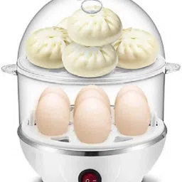 rtad Double Layer Egg Boiler Electric Cooker/ Poacher Multi-Function Electric 2 Layer Egg Boiler Cooker & Steamer Egg Cooker (14 Eggs) Egg Cooker image 3