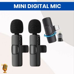 K9Dual Wireless Microphone Plug& Bluetooth Collar Mic forLive Stream/YoutubeB350 Microphone-image-77