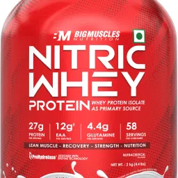 Nitric Whey Protein | 27g Whey Protein Isolate with ProHydrolase Enzyme Tech. | Whey Protein-image-62