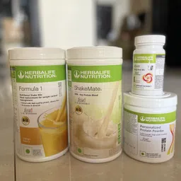 herbalife MANGO SHAKE -PROTEIN 200GM CINEMON AFRESH AND SHAKEMATE PACK Nutrition Drink-picture-43