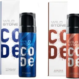 CODE Copper & Titanium Perfume (120 ml each) Body Spray-For Men-15
