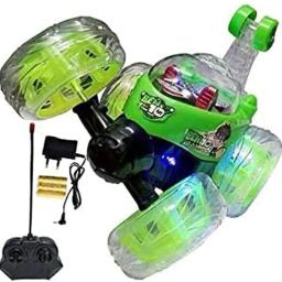 Ben 10 Rechargeable Stunt Car Big Size 360 Degree Rotating Remote Control_B-46-image-11