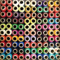 ® (Thread Reel 50 pcs ) 100% Spun Polyester Sewing Thread Tubes-image-4