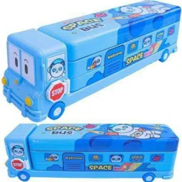 magic bus magic bus geometry Art Metal Pencil Box-7