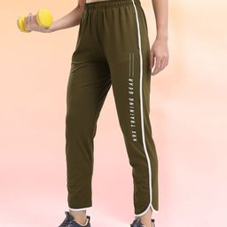 hrx by hrithik roshan Women Washed Green Track Pants-picture-8