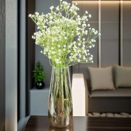 Baby's Breathe Artificial of 3 sticks White Wild Flower Artificial Flower-16
