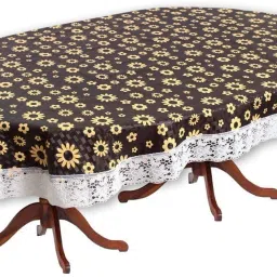 Floral, Printed 6 Seater Table Cover-7