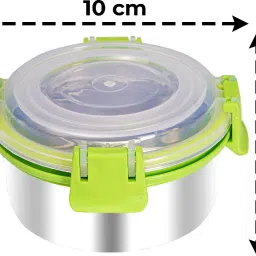 granify container airtight box And One Chapati Box 3 Containers Lunch Box image 5