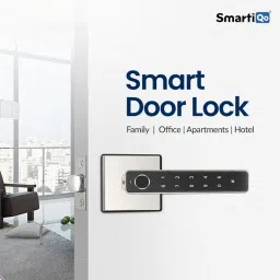 SmartiQo Fingerprint Passcode Handle Door Lock Smart Door Lock-14