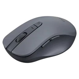 Lenovo WL310 Bluetooth 5.0 Wireless Optical Performance Mouse with 2 Way Scroll Wheel (1600 DPI Adjustable, DPI LED Indicator, Grey) image 2