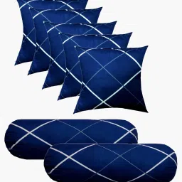 Microfibre Abstract Bolster Pack of 7-image-31