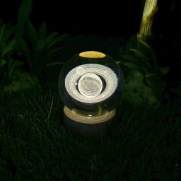 Saturn Planet 3D Crystal Galaxy Ball Table Lamp-15