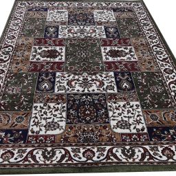 Multicolor Silk Carpet-36