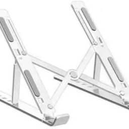 SIRION LAPTOP-ST-01 LS-W-001 Aluminium Desk Stand Laptop Stand with Adjustable Height Compatible with Universal Laptops-image-4