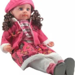 Cute Looking Musical Doll Sings Poems Doll For Kids-image-47
