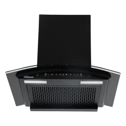 Sunflame Genial 60cm 1250m3/hr Ducted Auto Clean Wall Mounted Chimney with Motion Sensor Control (Black)-picture-5
