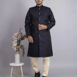 XEPON Self Design Sherwani-image-77