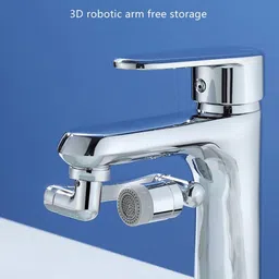 cosvit 1080 Degree Faucet Extender for Bathroom Sink Spray Aerator Anti-Splash Rotate Faucet Function Diverter-picture-7
