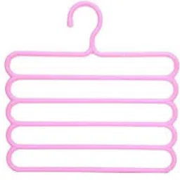 pagalyetrade 5 Layer Multipurpose Multi Layer Hanger Closet Organizer image 2