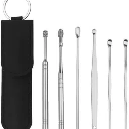 Resuable Ear Cleaner Tool Set with Storage Leather Pouch-image-96