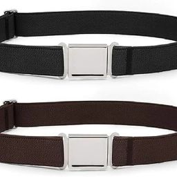 Boys & Girls Black, Brown Artificial Leather Belt-image-4