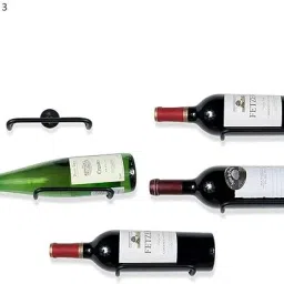 28271 Wall Mount Custom Design Iron Wine Bottle Holder Rack Iron Glass Holder-image-75