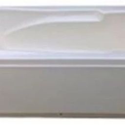 Voyage 5.5 ft Portable Acrylic Bath Tub with Front Panel and Head Rest - White(B072K6FTDT) Undermount Bathtub-25