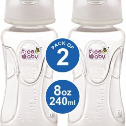 Comfort Slim Neck Baby Feeding Bottle. 100% BPA Free. Blue, 240 ML, Pack of 2 - 240 ml-image-53