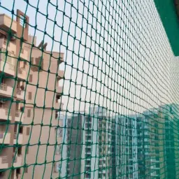Children Balcony Safety Nylon Net for Pigeon, Monkey (Green, 10 x 95 ft) Insect Net-8