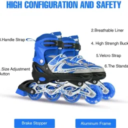 pyxbe Skating Shoe have different size and with PU LED wheel In-line Skates Skates In-line Skates - Size 6-9 UK image 2
