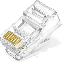 Nisinlife RJ45 Ends,Connector, Cat5,Cat6,Cat5e RJ45 Ethernet Cable Crimp Plugs - 5pcs Antenna Amplifier-picture-26