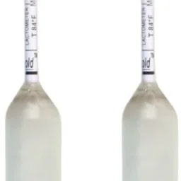 2pc Combo Milk Purity Tester Milk Testing Kit Check Water In Milk Milk Lactometer Milk Purity Tester Milk Gravity Meter Glass Lactometer To Check Water In Milk Portable Handheld Adulteration Milk Density Hydrometer Lactometer For Milk Testing At Home & Dairy Milk Industry Reusable Glass Lactometer Milk Purity Tester Check Water In Milk Hydrometer-2