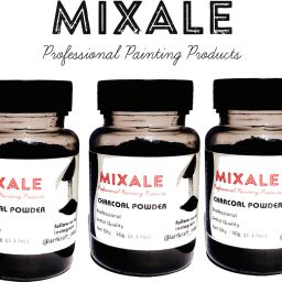 Artist's Extra Dark Drawing Charcoal powder Combo Set-image-25