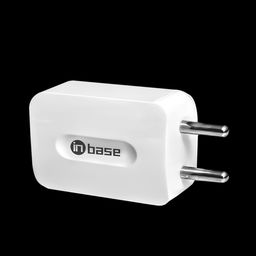 inbase in base Type A 2-Port Fast Wall Charger (Adapter Only, LED Indicator, White) image 4