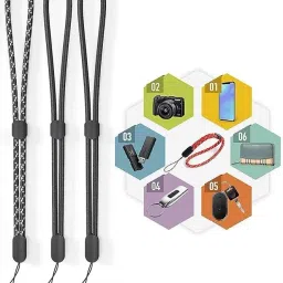 DOKMOE 3pcs Hand Wrist Strap Lanyard, Quick Catch String Lanyard Wrist Strap Strap-picture-42