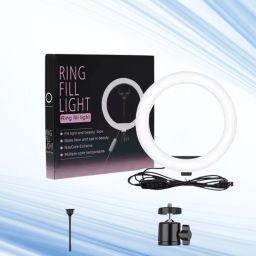SRM Ring Light 10 Inch for Zoom Videos Ring Flash-image-84
