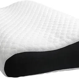 ORTHOPEDIC Memory Foam Solid Sleeping Pillow Pack of 1-picture-1