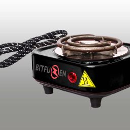 500 W Radiant Cooktop Push Button-18