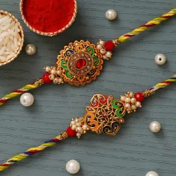 Designer D1209 Assorted RakhiSet-12