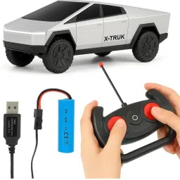 Tesla Cyber Truck Remote Control Car with Light (Multicolor)-image-76