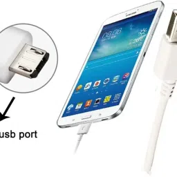 Hespa Micro USB Cable 5 A 1 m Fast Charging Micro USB Data Cable for Android V8 Mobiles image 2