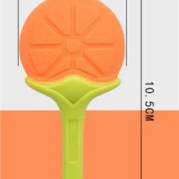 little warriors Baby Teething Toys Soft and Natural Fruit Shape Teether for Baby/Toddlers/Infants/Children BPA Free/Natural/Organic/Teethers Includes Hygienic Case-Pack of 2 Teether image 4