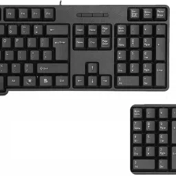 ZEBRONICS K20 Keyboard, C-OTG (Set - 2) Combo Set image 3