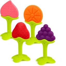 4pc silicone teether for newborn baby teething toy Teether-picture-22
